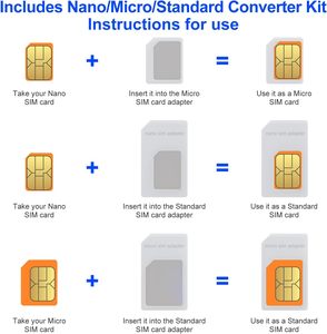 Kit Adaptador de Tarjeta SIM con Pin Expulsor - Lector de Tarjetas SIM USB para Computadora Portátil con Windows - Product Image 4