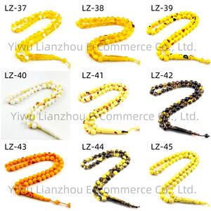 Rosario Musulmán de 45 Cuentas de 10 mm, Rosario Semanal, Tasbih, Rosario de Oriente Medio, <span class=keywords><strong>Pulsera</strong></span> Árabe - Product Image 5