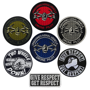 Wholesale Embroidered Hook and Loop Morale Patches Custom Design for <b>Backpack</b> Hats Clothing Accessories - Product Image 6