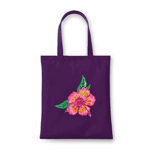 Hibiscus Flower Patch for Embellishing Canvas <b>Aprons</b> - Product Image 3