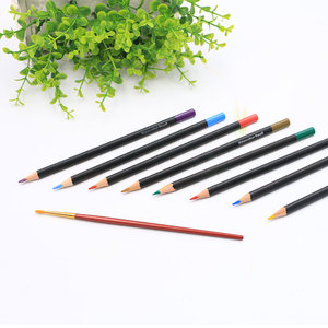 Bview Art Offre Spéciale Ensemble de crayons aquarelle multicolores Crayon de couleur avec boîte en fer blanc - Product Image 2