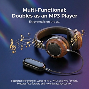 เครื่องบันทึกเสียงดิจิตอลแบบสวมใส่ได้ รูปแบบจี้ห้อยคอ วัสดุโลหะผสมสังกะสี บันทึกเสียงแบบ WAV ควบคุมด้วยเสียงด้วยปุ่มเดียว ขายดี - Product Image 3