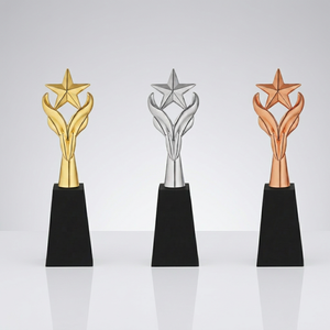 Trofeo Deportivo Premium con Impresión UV y Diseño Floral, Premio Grabado con Láser Portátil para Torneos y Campeonatos - Product Image 2