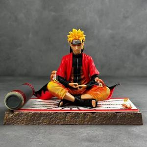 Figurine d'action Sage de l'anime Flow Wind Battle Meditation, modèle en PVC, personnage de film et de télévision japonais, ornement décoratif de bureau, vente en gros - Product Image 1