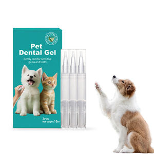 <span class=keywords><strong>Dentifrice</strong></span> enzymatique naturel de luxe en coton <span class=keywords><strong>pour</strong></span> animaux de compagnie (chiens et chats) à marque privée, <span class=keywords><strong>pour</strong></span> une haleine fraîche sans brossage - Product Image 1