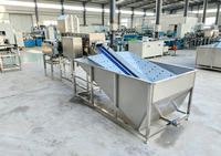 Machine entièrement automatique de nettoyage et de séchage des œufs de volaille, ligne de traitement des œufs, machine d'emballage et de lavage des œufs