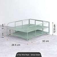 Étagère à dossiers en acier au carbone à 2-4 niveaux, organisateur de documents de bureau, support de livres, espace de travail à domicile