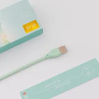 Nuevo Cable de Datos USB-A a Tipo-C de Carga Rápida de 1.5M 5A con Blindaje de Lámina para Cámara y Computadora