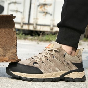 Zapatos <span class=keywords><strong>de</strong></span> Seguridad con Puntera <span class=keywords><strong>de</strong></span> Plástico Ancha, Parte Superior <span class=keywords><strong>de</strong></span> Piel <span class=keywords><strong>de</strong></span> Cerdo, Aislantes, para Electricistas, Resistentes a Pinchazos, para Trabajos <span class=keywords><strong>de</strong></span> Mantenimiento Eléctrico - Product Image 3