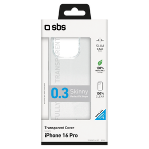Funda para IPHONE 16 SKINNY Transparente TESKINIP1661T - Product Image 3