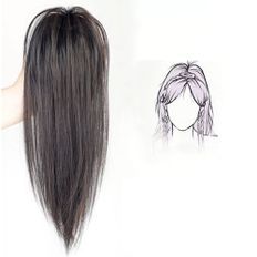 Partie de demi-paquet de cheveux longs pour femmes avec des agrafes 28 pouces Kinky Straight Clip-Ins avec des cheveux humains indiens vietnamiens - Product Image 1
