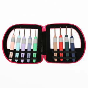 Jp High Quality 9Pcs Mixed Size Durable Hand Knitted 2.0-6 Aluminum Crochet Set - Product Image 1