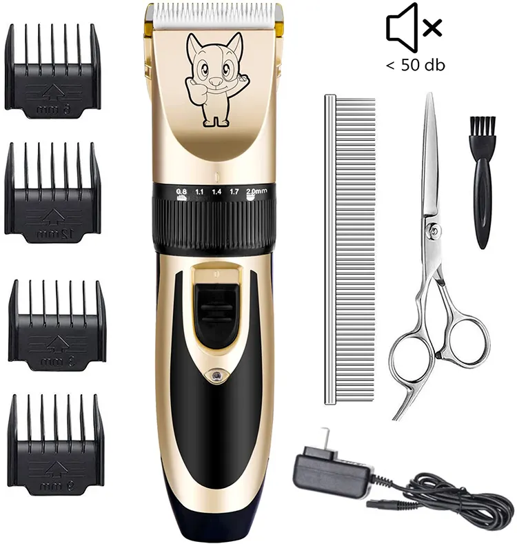 Hond Clippers Draadloze Pet Clippers Pet Grooming Kit Low Noise Dog Katten Tondeuse