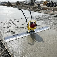 Règle vibrante à béton haute performance avec poignée amortissante pour nivellement du ciment et du sol