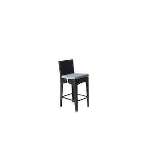 Moderno de lujo al aire libre <span class=keywords><strong>terraza</strong></span> Bistro ratán mimbre alta <span class=keywords><strong>Bar</strong></span> comedor silla muebles conjunto al aire libre Muebles de Jardín conjuntos - Product Image 3