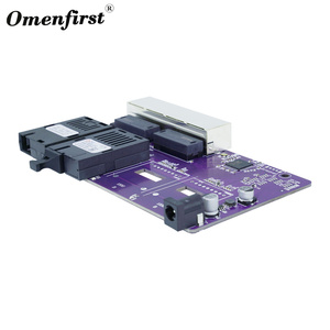 2 Công Tắc POE Ngược 2 Sợi PoE 4 Cổng 100M 2 SC 1310 1550 3KM 20KM Bảng Mạch PCBA Đa Quang - Product Image 4