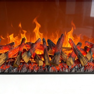 Juego de Leños de Resina Decorativos para Chimenea Eléctrica, Hechos a Mano, de Alta Calidad, con Diferentes Diseños, OEM - Product Image 6