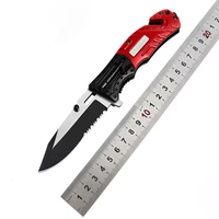 Zaklamp Opvouwbaar zakmes 3cr13 Aluminium handvat Glasbreker Combo Edge Camping Survival Outdoor