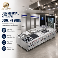 Solution tout-en-un pour équipements de cuisine commerciale, équipements de cuisson en acier inoxydable pour projets hôteliers et de restaurants