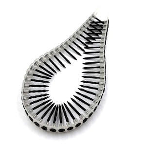 Cường độ cao nhựa chuỗi Đối Chiếu Đen Phosphate vách thạch cao vít bugle đầu - Product Image 1