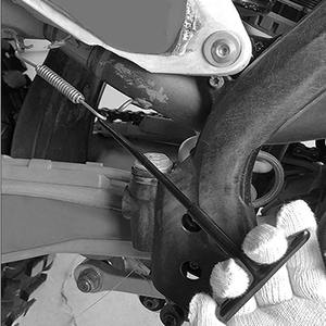 Poignée en forme de T tuyau d'échappement <span class=keywords><strong>clé</strong></span> <span class=keywords><strong>à</strong></span> ressort extracteur installateur crochets outil moto véhicule <span class=keywords><strong>électrique</strong></span> ressort crochet tirer outil - Product Image 6