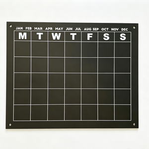 Pizarra Magnética Acrílica, Calendario Planificador Diario, Semanal y <span class=keywords><strong>Mensual</strong></span> Personalizado para Refrigerador, Transparente, Impresión Personalizada - Product Image 3
