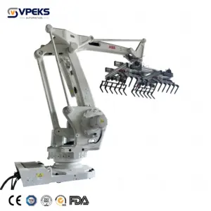 Low Cost Automatic Robot Arm Palletizer Loading and Unloading Robotic Pallletizing Machine for Cartons Bags Boxes