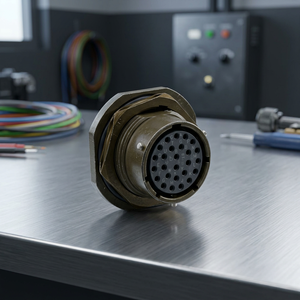 Connecteur circulaire MS27477Y12N35P 12 broches MIL DT04 35A IP67 Prise d'aviation Origine USA - Product Image 3