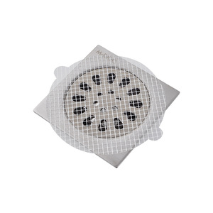 ฝาครอบท่อระบายน้ำแบบใช้แล้วทิ้งสำหรับห้องน้ำ อ่างล้างจานในครัว ที่ดักจับเส้นผม ทำความสะอาดง่าย รูปทรงสี่เหลี่ยมหรือทรงกลม ดีไซน์ไม่สม่ำเสมอ A273 - Product Image 1