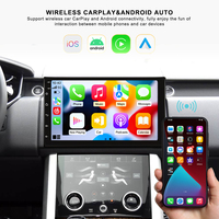 Lecteur multimédia de voiture 2DIN 7 pouces, écran tactile, GPS, BT/WiFi, USB, stéréo, CarPlay, Android Auto, DSP intégré, Mirror Link pour Toyota