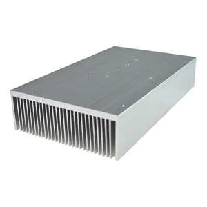 Disipador de Calor de Aluminio Ke Zhengheng 125x45mm, Mecanizado por CNC para Convertidores de Frecuencia Electromagnética, Superficie Anodizada - Product Image 4