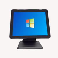 High Resolution 15-inch Touch Monitor with Stand Capacitive Touch Screen
