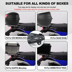 Waximoto compatible avec <span class=keywords><strong>Honda</strong></span> Ruckus 50 Zoomer 2003-2024, <span class=keywords><strong>porte</strong></span>-bagages arrière de rechange, support de sacoche, support de <span class=keywords><strong>top</strong></span> <span class=keywords><strong>case</strong></span> - Product Image 6