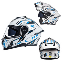 Casque de moto modulaire à double visière, best-seller, avec pack cadeau Bluetooth, certifié DOT, doublure en coton, casques de motocross rabattables