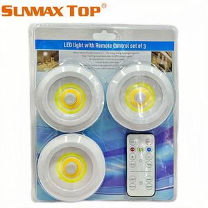 Lámpara LED Recargable SUNMAX para Gabinete, con Control Remoto y Regulable, Tipo COB, para Cocina, Dormitorio y Armario - Product Image 4