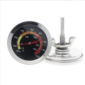 Vente chaude thermomètre bimétallique fabricants fournissent four thermomètre barbecue en acier inoxydable thermomètre pour la vente en gros - Product Image 1
