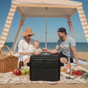 Sac <span class=keywords><strong>isotherme</strong></span> Everich 20L ODM en tissu Oxford 600D avec séparation sec/humide, sac à déjeuner thermique imperméable pour pique-nique/voyage - Product Image 6
