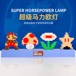 Cho PS4/PS5 Trò Chơi Biểu Tượng Đèn Dấu Hiệu Pixel Mô Hình Lampstand Bảng Top Bầu Không Khí LED Ánh Sáng Ban Đêm Esports Phòng Nền Trang Trí - Product Image 2