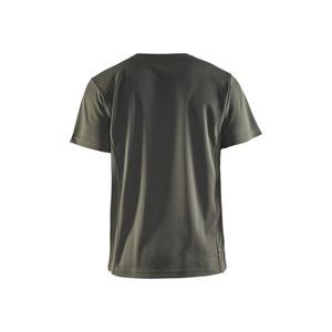 BLAKLADER-Camiseta 332310514600M con protección UV Verde militar-EAN 7330509420621 CAMISETAS Y POLOS DE TRABAJO - Product Image 2
