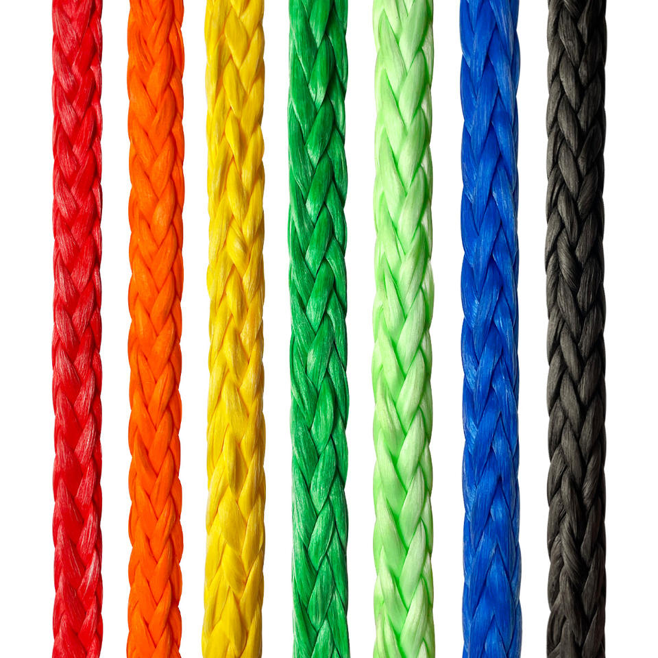 UV-Resistant 12 Strand UHMWPE Spectra HMPE Rope Synthetic Fiber Fishing ...