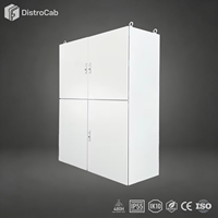 Boîtier de distribution en acier inoxydable L HME, non standard, personnalisé, multi-zones, type tiroir, IP55, avec revêtement poudré, sur mesure requis