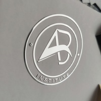 Autocollants de transfert thermique imperméables, étiquette en feuille d'or, boîte cadeau personnalisée pour cosmétiques et parfums, 3D
