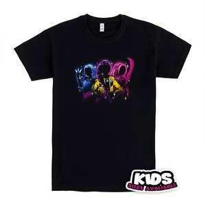 T-Shirt Kpop per Ragazzi, Nera, Taglie per Bambini Disponibili, Collo Tondo, Manica Corta, Unisex, Stampa Digitale, Abbigliamento Promozionale - Product Image 5