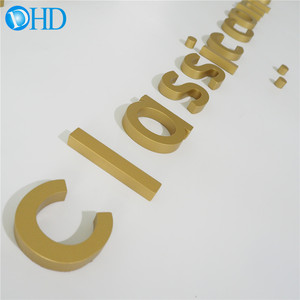 Lettere in Acciaio Inox Personalizzate Non Illuminate, Insegna Logo 3D in <span class=keywords><strong>Metallo</strong></span> <span class=keywords><strong>da</strong></span> <span class=keywords><strong>Parete</strong></span> per Decorazione Commerciale - Product Image 4