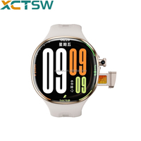 OEM M100 4G SIM-kaart Smartwatch 5MP Camera AMOLED 3+32GB Spelletjes Spelen Hartslag Gezondheid Fitness 5G Volledig Netwerk Android GPS Horloge