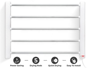 Sunzone — porte-serviettes électrique, sèche-serviettes pour la maison - Product Image 3