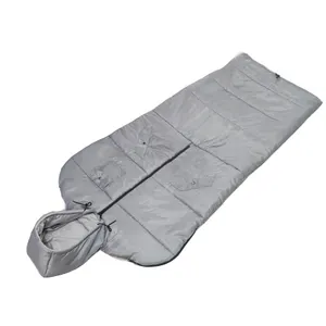 Human Shape Walking Sleeping Bag,Light Weight Wearable Sleeping Bag with zipper holes for Adult Camping Travelling