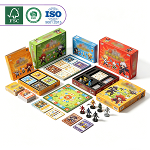 Juego <span class=keywords><strong>de</strong></span> Mesa <span class=keywords><strong>de</strong></span> Cartas y Embalaje OEM/ODM, Juego <span class=keywords><strong>de</strong></span> Mesa <span class=keywords><strong>de</strong></span> Estrategia Popular con Mini Figura 3D y <span class=keywords><strong>Mapa</strong></span> para Todos - Product Image 1