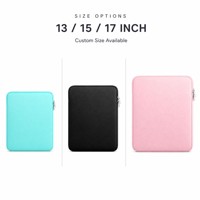 Housse pour ordinateur portable 13/15/17 pouces, luxe, imperméable et antichoc, avec impression de logo personnalisé et fermeture à rabat