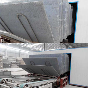 Panel Dinding Eksterior Interior Berkualitas Tinggi <span class=keywords><strong>4</strong></span>*8ft Anti Api Tahan Air Non-Asbes, Pelapis Serat Semen untuk Konstruksi Plafon - Product Image 1